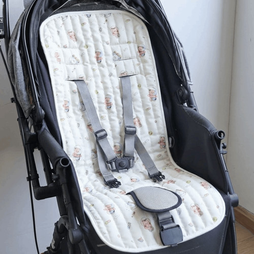 Soft pushchair liner - liner, pad