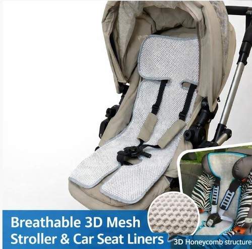 Air mesh stroller liner - 3d,